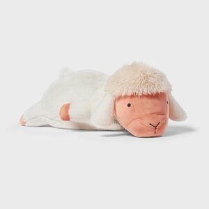Pillowfort Floppy Lamb Plush in Cream and Blush